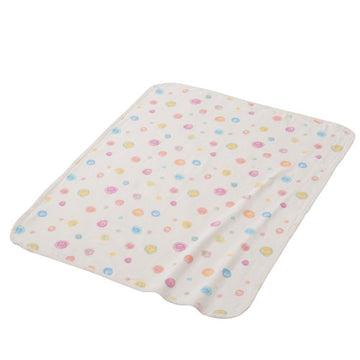 4重ガーゼケット カラフルドロップ アイボリー フジキ 日本製 赤ちゃん用 ベビー用【ゆうパケット送料無料】